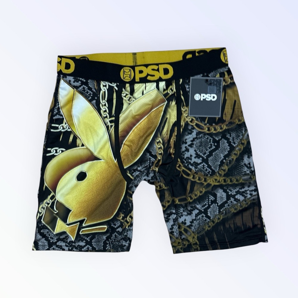 PSD Playboy Chain print Playboy Chain Print Boxer Briefs Men's XL